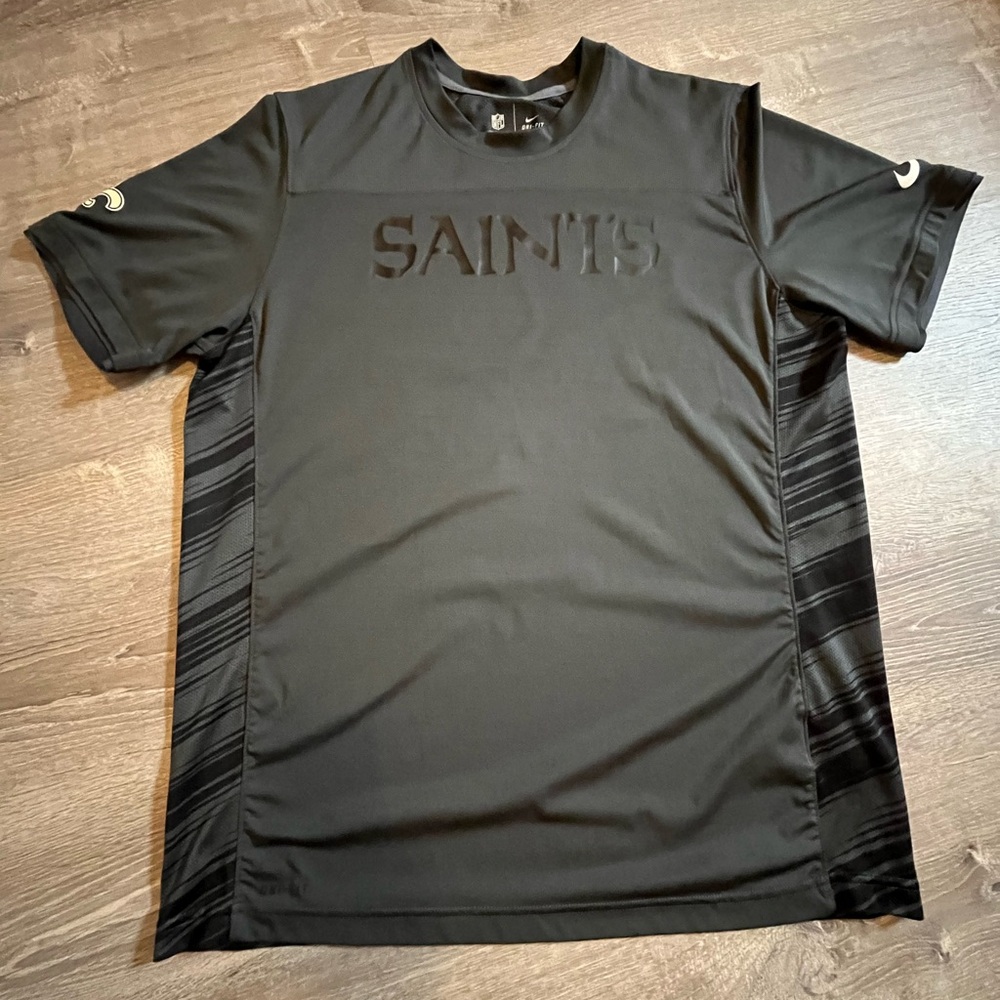 Nike SAINTS On Field Apparel Athletic Dri-fit T-Shirt